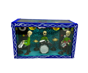 Calaveras en caja Banda de Rock