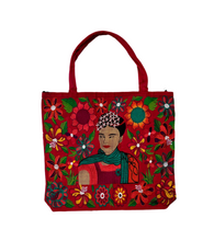 Cargar imagen en el visor de la galería, Bolsas Frida Kahlo Chiapas
