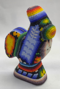 Gallo arte Huichol