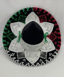 Sombrero de charro tricolor #2 niños