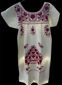 Vestido Tehuacán Manta